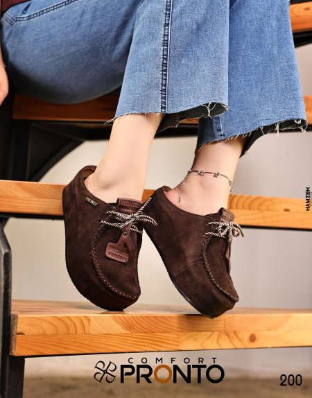 بابوج جلد مخمل